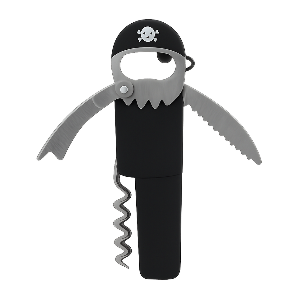 Legless Piraten Flesopener - productfoto